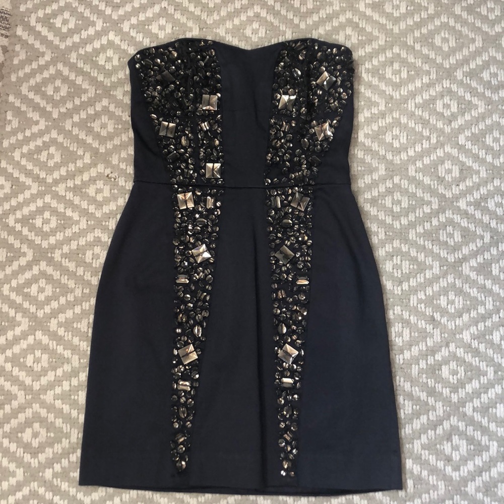 Stunning beaded French Connection dress